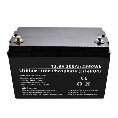 Solarbatterie 12.8V 12V 80ah Lifepo4 für Auto-Sprungs-Starter Escooter
