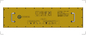 200Ah 72V LiFePO4 Batterie-Golfmobil-Lithium-Batterie Passen Sie die gelbe Farbe an