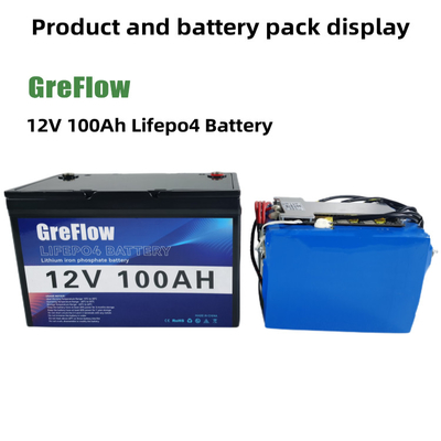 Batterie Soem-Lithium-Lifepo4 12v 100ah mit Smart Bms IP65